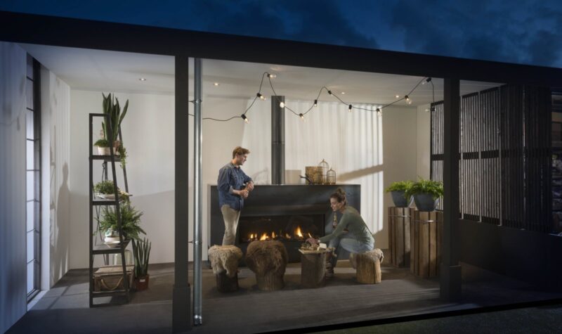 Element4 Modore140 Outdoor Gas Fireplace