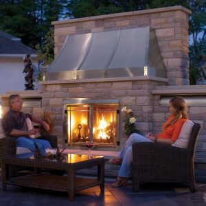 Outdoor Fireplaces In Thornhill, Fireplace Backyard Toronto