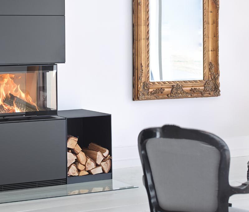 Regency - Contura Ri50 Freestanding Wood Fireplace - The Fireplace Club