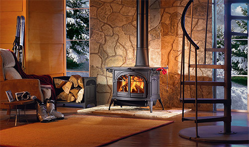 Pellet Gas Wood Stove