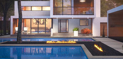 Regency Outdoor Fireplace